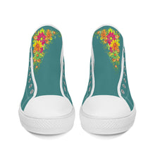 Load image into Gallery viewer, Ti Amo I love you - Exclusive Brand  - High-Top Canvas Shoes - White Soles
