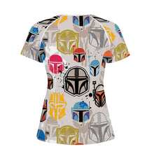 Load image into Gallery viewer, Ti Amo I love you - Exclusive Brand  - Mandalorian - Women&#39;s  T shirt - Sizes XS-2XL
