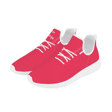 Load image into Gallery viewer, Ti Amo I love you - Exclusive Brand- Radical Red - Lightweight Mesh Knit Sneakers - White Soles
