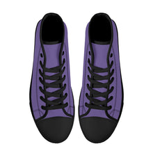 Load image into Gallery viewer, Ti Amo I love you - Exclusive Brand - High-Top Canvavs Shoes - Black Soles
