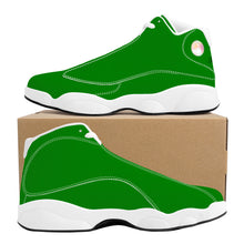 Load image into Gallery viewer, Ti Amo I love you - Exclusive Brand  - Ao Green - Mens / Womens - Unisex  Basketball Shoes - White Laces
