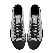 Load image into Gallery viewer, Ti Amo I love you - Exclusive Brand - High-Top Canvas Shoes - Black Soles
