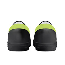 Load image into Gallery viewer, Ti Amo I love you - Exclusive Brand- Yellow Green - Skeleton Hands with Heart - Kids Slip-on shoes - Black Soles
