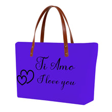 Load image into Gallery viewer, Ti Amo I love you - Exclusive Brand - Diving Cloth Totes
