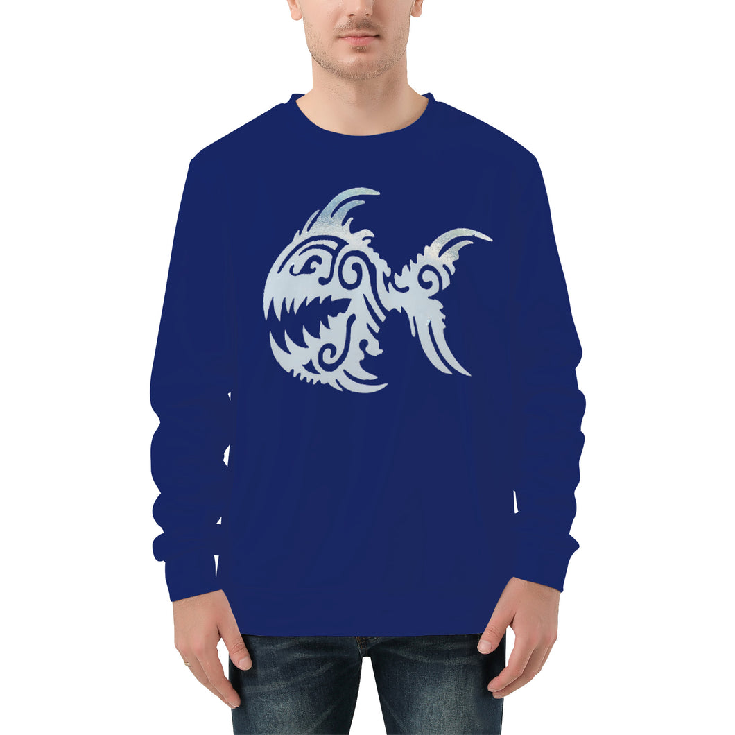 Ti Amo I love you - Exclusive Brand  -  Angry Fish - Men's Sweatshirt