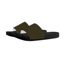 Load image into Gallery viewer, Ti Amo I love you - Exclusive Brand - Lisbon Brown - Slide Sandals - Black Soles
