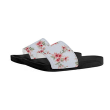 Load image into Gallery viewer, Ti Amo I love you - Exclusive Brand  - Mischka &amp; Matrix Floral- Slide Sandals - Black Soles
