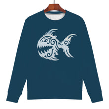 Load image into Gallery viewer, Ti Amo I love you - Exclusive Brand  -  Angry Fish - Men&#39;s Sweatshirt
