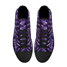 Load image into Gallery viewer, Ti Amo I love you - Exclusive Brand - High-Top Canvavs Shoes - Black Soles
