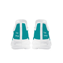 Load image into Gallery viewer, Ti Amo I love you - Exclusive Brand  - Persian Green - Mens / Womens - Flex Control Sneakers- White Soles
