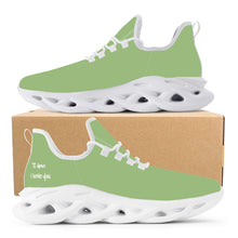 Load image into Gallery viewer, Ti Amo I love you - Exclusive Brand  - Olivine - Mens / Womens - Flex Control Sneakers- White Soles
