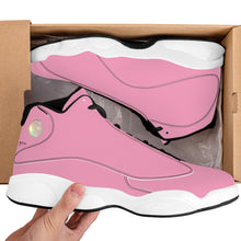 Load image into Gallery viewer, Ti Amo I love you  - Exclusive Brand  - Amarantha Pink - Basketball Shoes - Black Laces
