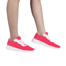 Load image into Gallery viewer, Ti Amo I love you  - Exclusive Brand  - Radical Red  - Air Mesh Running Shoes - White Soles
