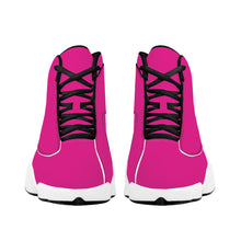 Load image into Gallery viewer, Ti Amo I love you  - Exclusive Brand  - Barbie Pink -Womens  Basketball Shoes - Black Laces
