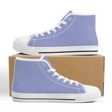 Load image into Gallery viewer, Ti Amo I love you - Exclusive Brand - High-Top Canvas Shoes  - White Soles
