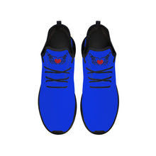 Load image into Gallery viewer, Ti Amo I love you - Exclusive Brand  - Blue Blue Eyes - Skeleton Hands with Heart - Lightweight Mesh Knit Sneaker - Black Soles
