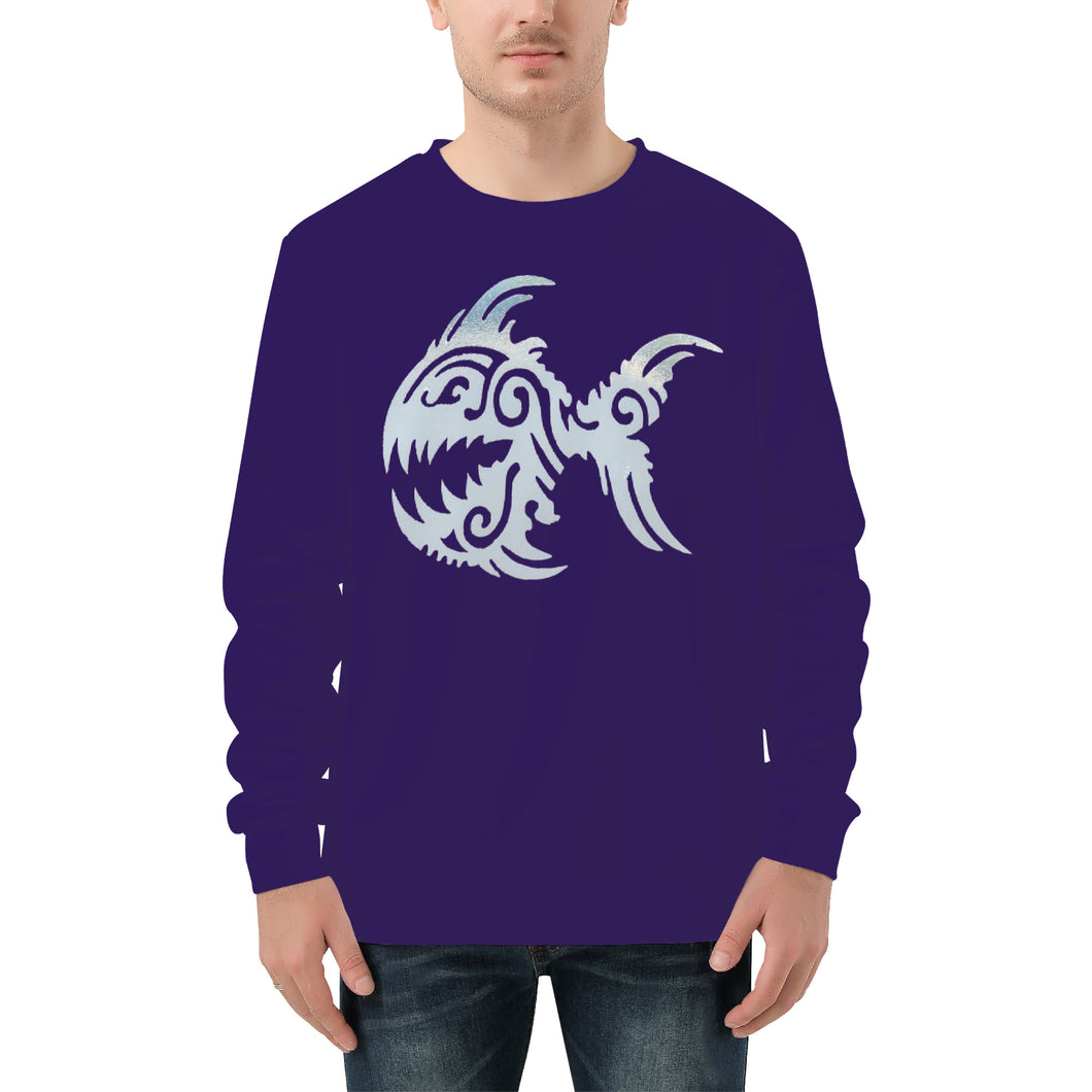 Ti Amo I love you - Exclusive Brand  -  Angry Fish - Men's Sweatshirt