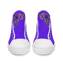 Load image into Gallery viewer, Ti Amo I love you - Exclusive Brand - High-Top Canvas Shoes - White Soles
