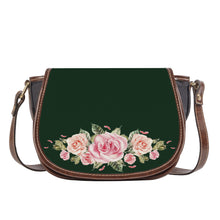 Load image into Gallery viewer, Ti Amo I love you - Exclusive Brand - Celtic - Roses - Saddle Bag
