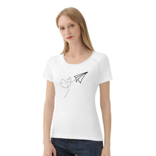 Load image into Gallery viewer, Ti Amo I love you Exclusive Brand  - Women&#39;s T shirt - Sizes XS-2XL
