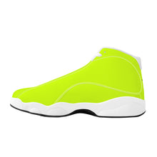 Load image into Gallery viewer, Ti Amo I love you - Exclusive Brand  -Artic Lime - Mens / Womens - Unisex  Basketball Shoes - White Laces
