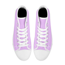 Load image into Gallery viewer, Ti Amo I love you  - Exclusive Brand  - Womens High-Top Canvas Shoes - White Soles
