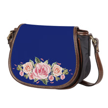 Load image into Gallery viewer, Ti Amo I love you - Exclusive Brand - Lucky Point - Roses - Saddle Bag
