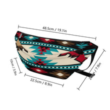 Load image into Gallery viewer, Ti Amo I love you - Exclusive Brand - Southwest 2 - Large Fanny Bag
