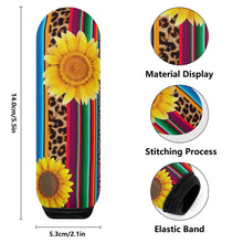 Load image into Gallery viewer, Ti Amo I love you - Exclusive Brand - Leopard &amp; Sunflower - Car Handbrake Cover
