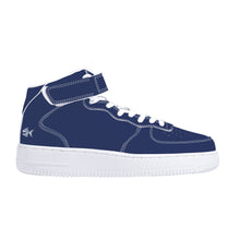 Load image into Gallery viewer, Ti Amo I love you - Exclusive Brand - Admiral Blue - High Top Unisex Sneakers
