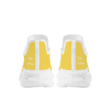 Load image into Gallery viewer, Ti Amo I love you - Exclusive Brand  - Mustard Yellow - Mens / Womens - Flex Control Sneakers- White Soles
