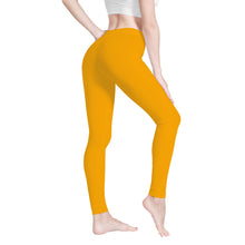 Load image into Gallery viewer, Ti Amo I love you - Exclusive Brand  - Yellow Sea - White Daisy -  Yoga Leggings
