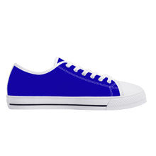 Load image into Gallery viewer, Ti Amo I love you - Exclusive Brand -  Low-Top Canvas Shoes With Customized Tongue - White
