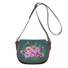 Load image into Gallery viewer, Ti Amo I love you - Exclusive Brand - William - Floral Bouquet - Saddle Bag
