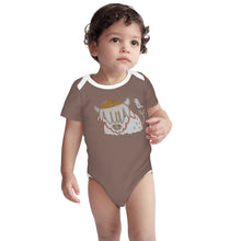 Load image into Gallery viewer, Ti Amo I love you - Exclusive Brand - Baby Short Sleeve Baby Onesie - One-Piece Bodysuit Romper Onesie - Sizes 0-24mths
