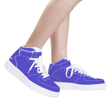 Load image into Gallery viewer, Ti Amo I love you - Exclusive Brand - Iris -  High Top Unisex Sneakers
