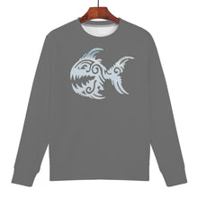 Load image into Gallery viewer, Ti Amo I love you - Dove Gray - Angry Fish - Men&#39;s Sweatshirt
