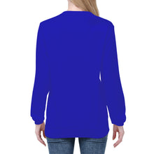 Load image into Gallery viewer, Ti Amo I love you - Exclusive Brand - Persian Blue - Solid Color Women&#39;s Sweatshirt
