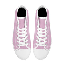 Load image into Gallery viewer, Ti Amo I love you - Exclusive Brand - High-Top Canvas Shoes - White Soles
