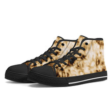 Load image into Gallery viewer, Ti Amo I love you - Exclusive Brand - High-Top Canvavs Shoes - Black Soles
