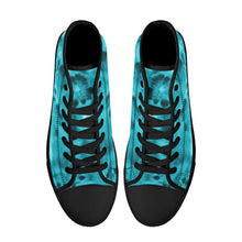 Load image into Gallery viewer, Ti Amo I love you - Exclusive Brand - High-Top Canvas Shoes - Black Soles
