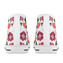 Load image into Gallery viewer, Ti Amo I love you - Exclusive Brand  - High-Top Canvas Shoes - White Soles
