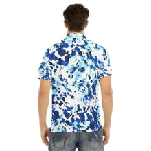 Load image into Gallery viewer, Ti Amo I love you -Exclusive Brand  - Men&#39;s Lapel Collar Short Sleeve T-shirt With Concealed Placket
