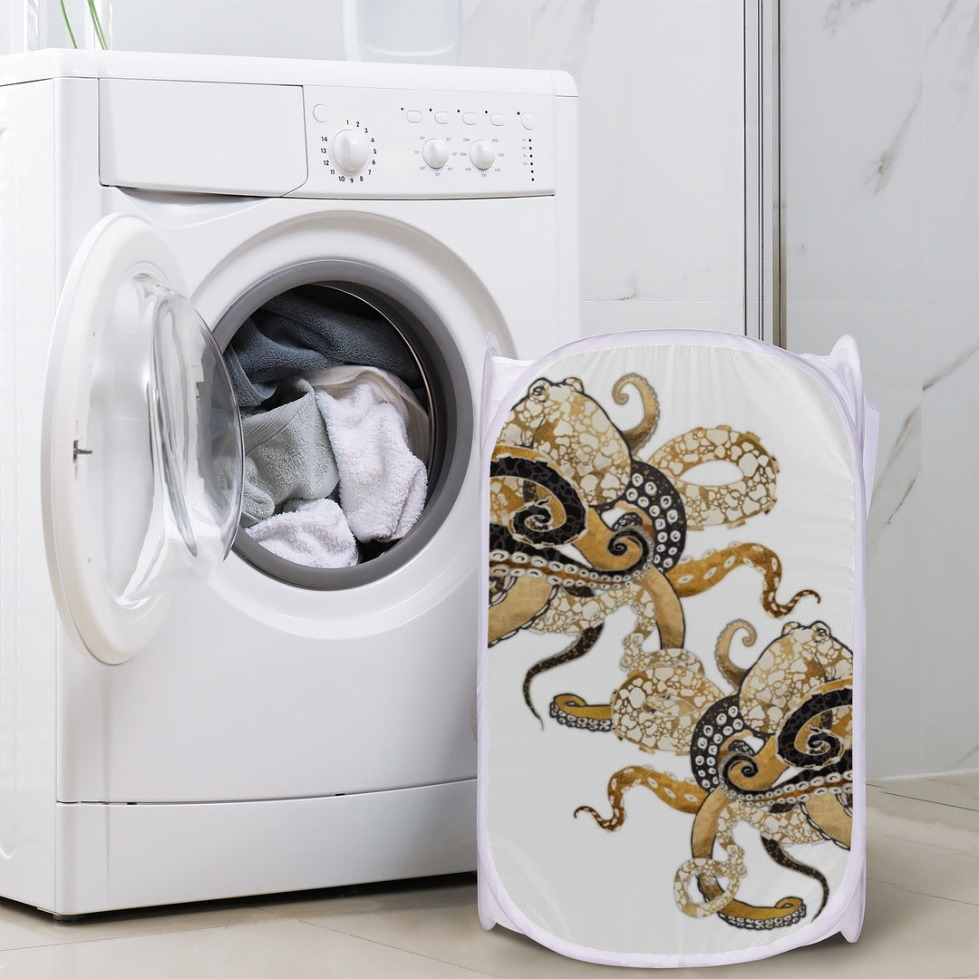 Ti Amo I love you - Exclusive Brand - Laundry Hamper White