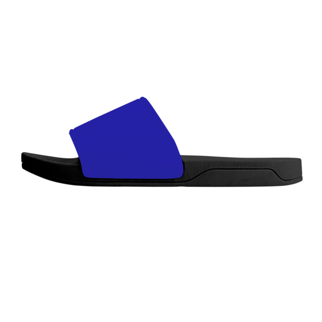 Ti Amo I love you - Exclusive Brand  - Persian Blue - Slide Sandals - Black Soles