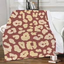 Load image into Gallery viewer, Ti Amo I love you - Exclusive Brand  - Au Chico, Dairy Cream &amp; New Orleans Animal Print -  Micro Fleece Blankets
