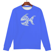 Load image into Gallery viewer, Ti Amo I love you - Exclusive Brand  - Neon Blue - Angry Fish - Women&#39;s Sweatshirt
