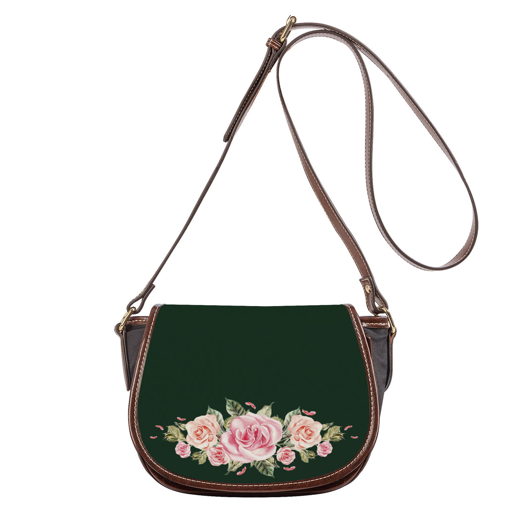 Ti Amo I love you - Exclusive Brand - Celtic - Roses - Saddle Bag