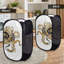 Load image into Gallery viewer, Ti Amo I love you - Exclusive Brand  - Laundry Hamper Black
