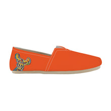 Load image into Gallery viewer, Ti Amo I love you  - Exclusive Brand - Bright Orange Moose -  Casual Flat Driving Shoe
